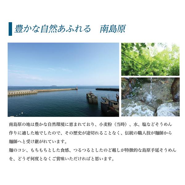 長崎 島原伝統 手延べ素麺 10束(5束×2袋)
