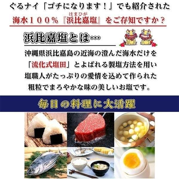 お取り寄せ 送料無料 神々の住む島の恵み 高江洲製塩所 の浜比嘉 塩 100g×4袋 海水塩100% ご当地 ポイント消化 沖縄