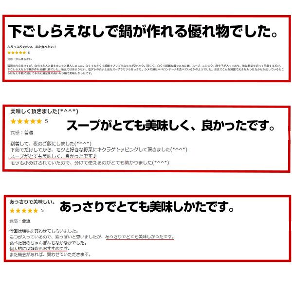 くすばあちゃんの本場 博多もつ鍋セット 3~4人前