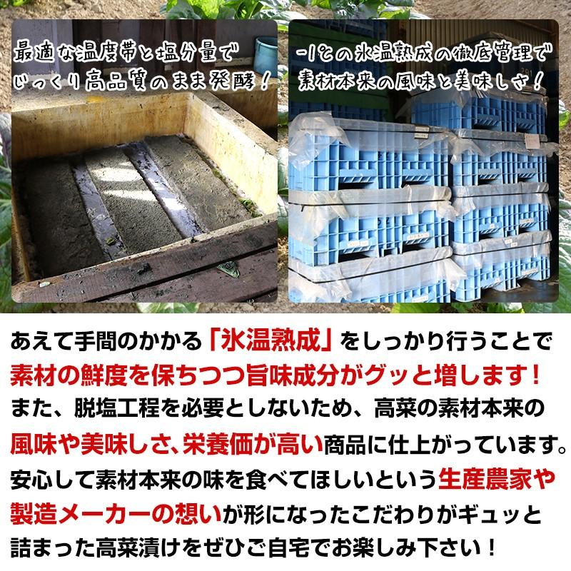 鹿児島県産 たかな漬 160×3袋