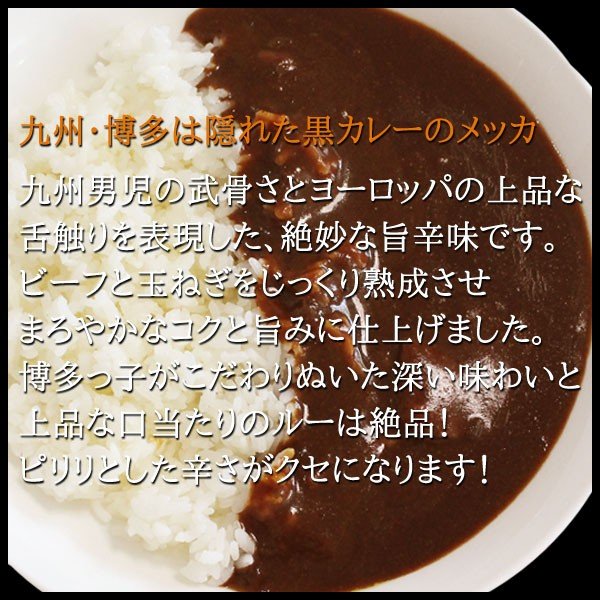 博多 欧風黒カレー 4食セット